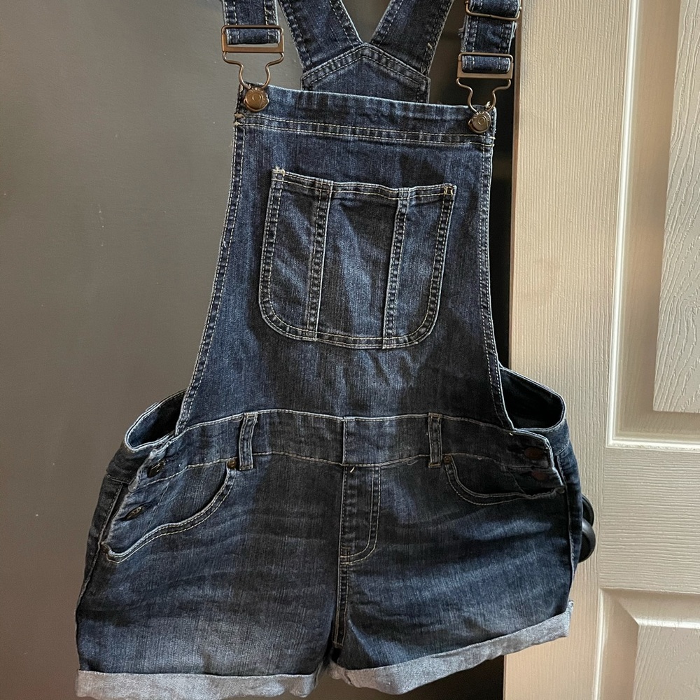 Overall Shorts